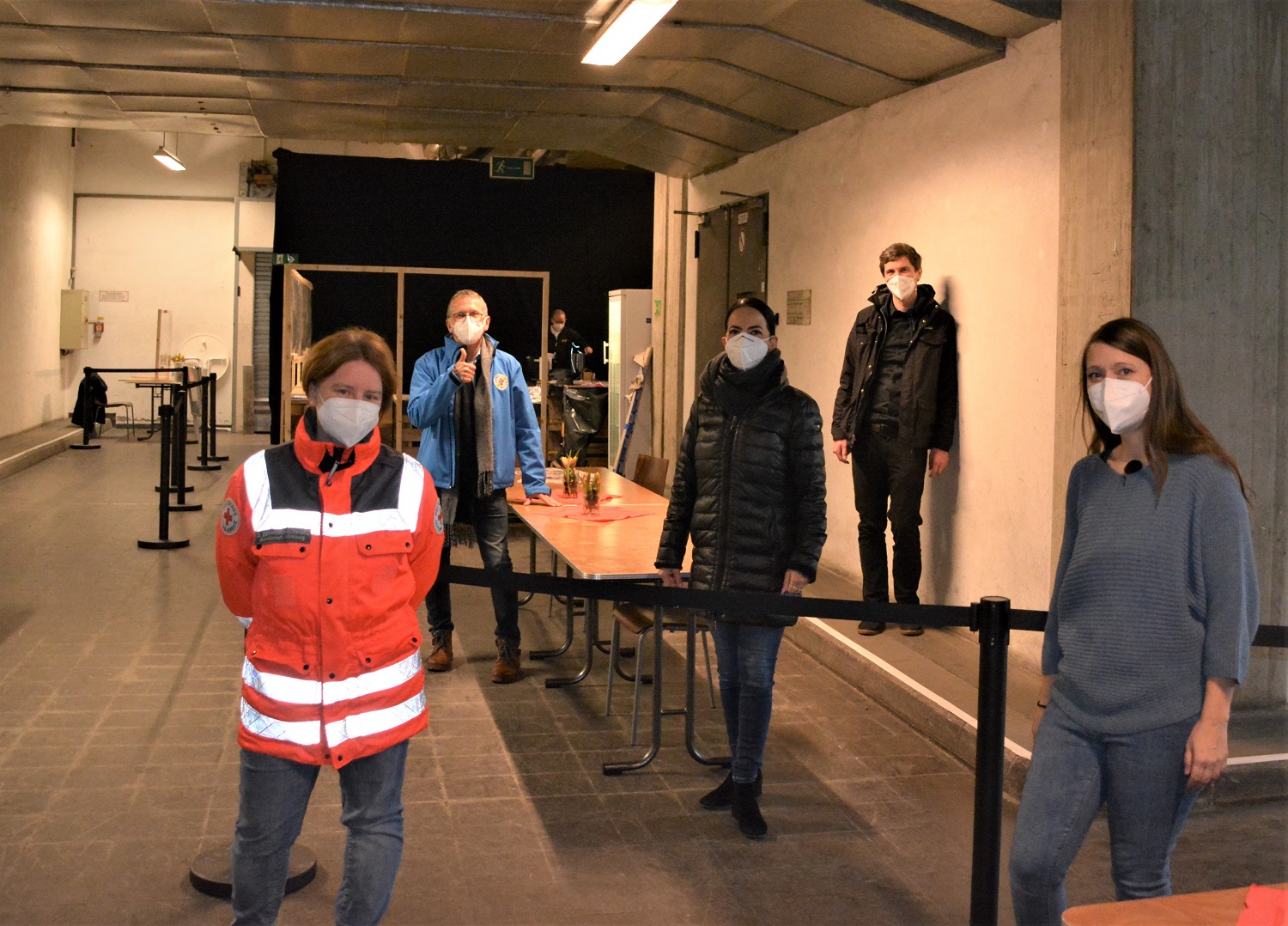 Einrichtung Einer Warmehalle Im Corona Winter Schutz Fur Obdachlose Bahnhofsmission Wurzburg